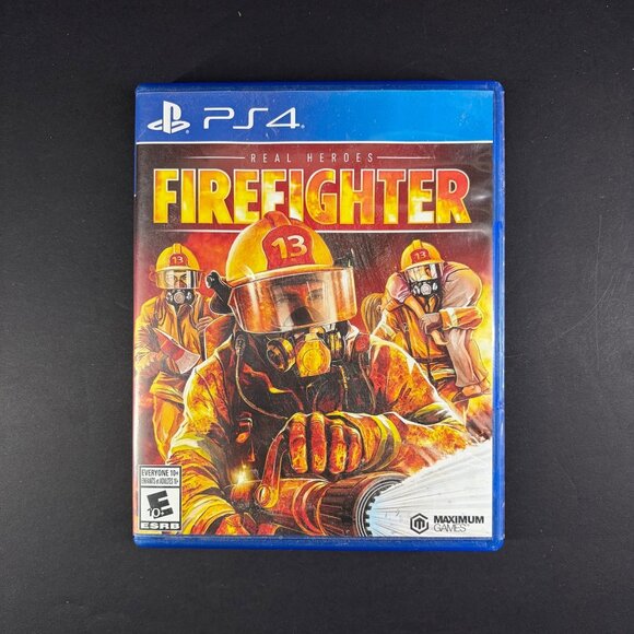 Real Heroes Firefighter PS4 Game with Case Maximum Games Playstation 4 - Picture 1 of 3